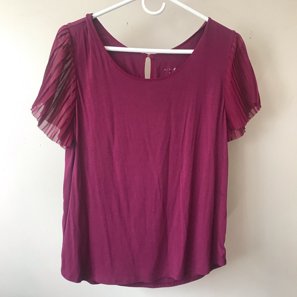 Blouse Wine color